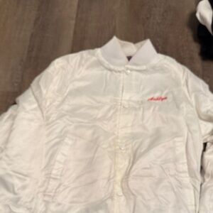 White Satin Women's Jacket